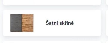 Šatní skříně