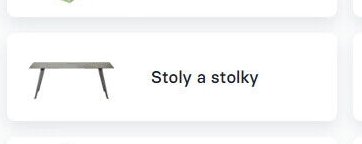 Stoly a stolky