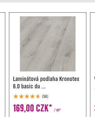 Laminátová podlaha Kronotex 6.0 basic du ...