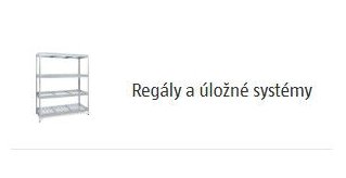 Regály a úložné systémy
