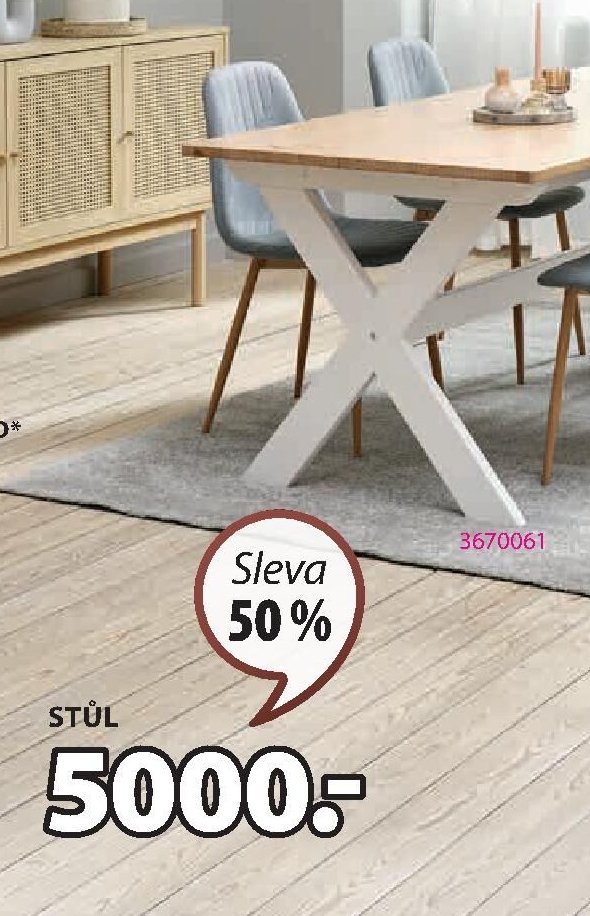 JÍDELNÍ STŮL VISLINGE