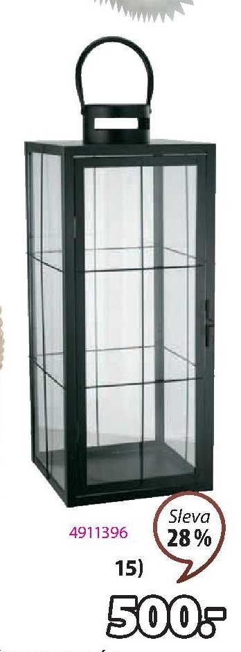 Lucerna VILLADS 20x50 cm