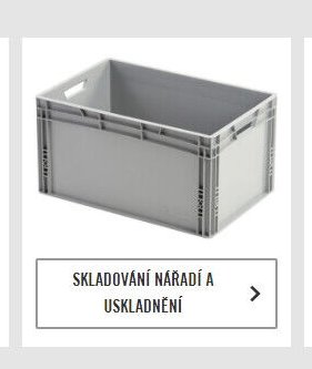 Skladování nářadí a uskladnění