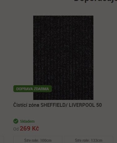 Čistící zóna SHEFFIELD/ LIVERPOOL 50