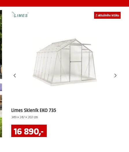 Limes Skleník EKO 735