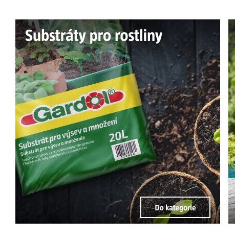 Substráty pro rostliny