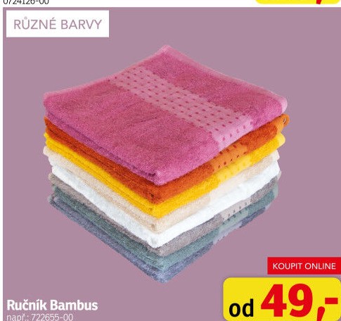 Ručník bambusový