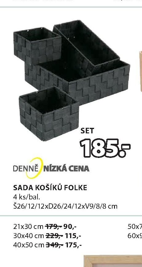 SADA KOŠÍKŮ FOLKE