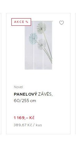 Novel PANELOVÝ ZÁVĚS