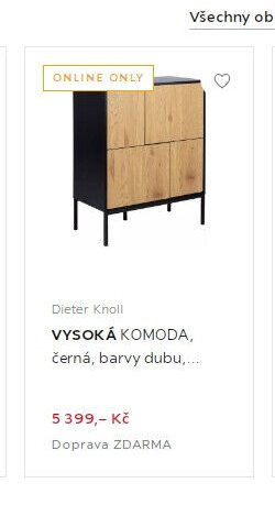 Dieter Knoll VYSOKÁ KOMODA