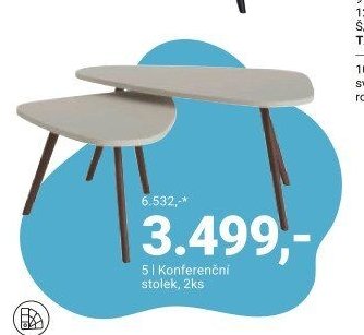 Konferenční stolek, 2ks