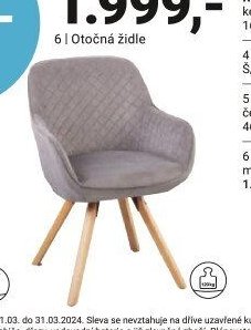6 | Otočná židle
