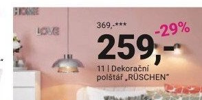 11 | Dekorační polštář „RÜSCHEN“