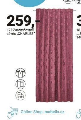 17 | Zatemňovací závěs „CHARLES“