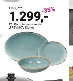 Kombinovaný servis TREVISO, 12dílný