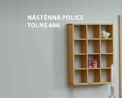 Nástěnná police TOLNE