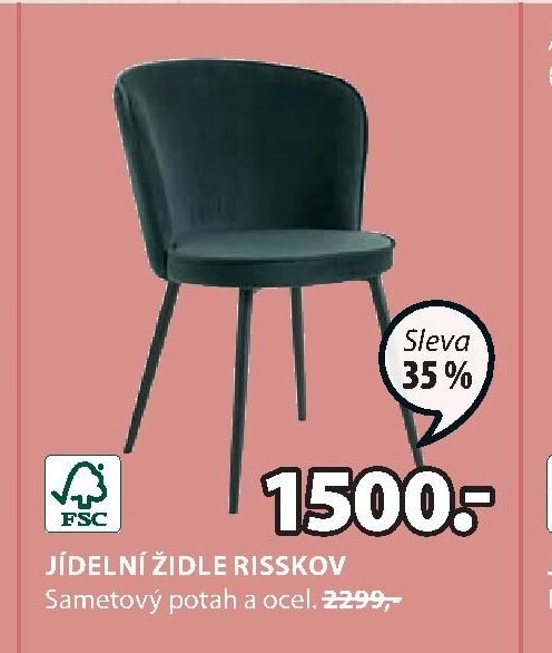 JÍDELNÍ ŽIDLE RISSKOV