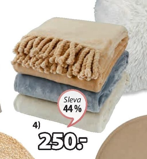 FLEECOVÝ PLÉD BONDEROSE