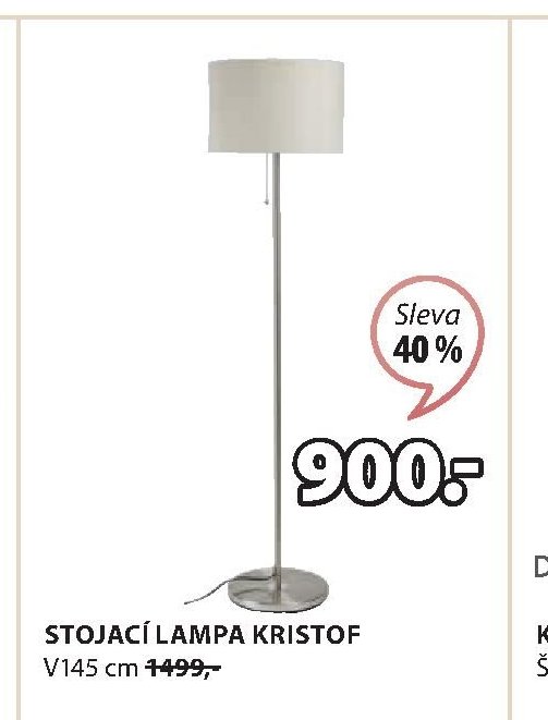STOJACÍ LAMPA KRISTOF