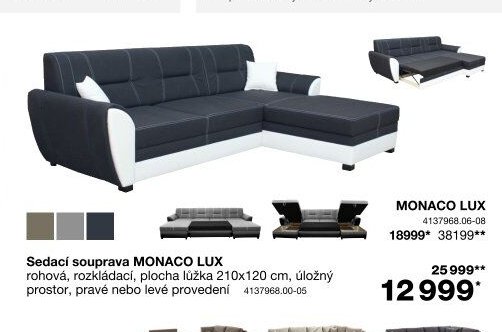 Sedací souprava MONACO LUX