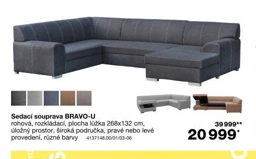 Sedací souprava BRAVO-U
