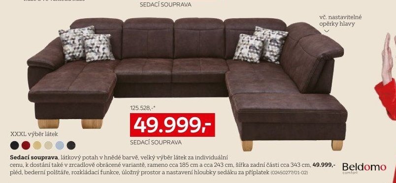Sedací souprava Beldomo comfort