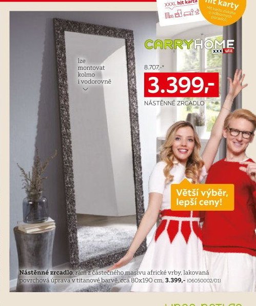 Nástěnné zrcadlo