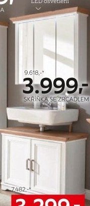 Skříňka se zrcadlem