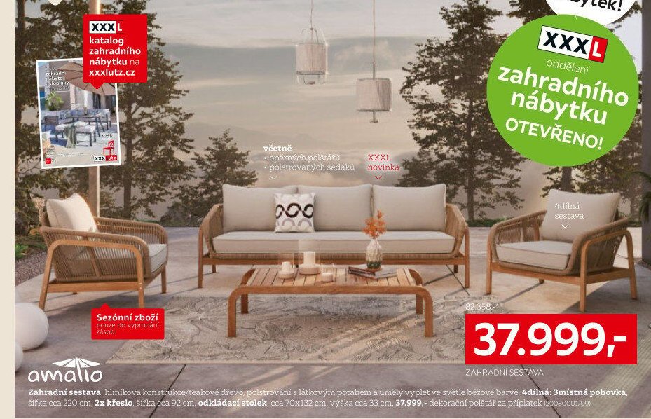 Zahradní sestava Amalia