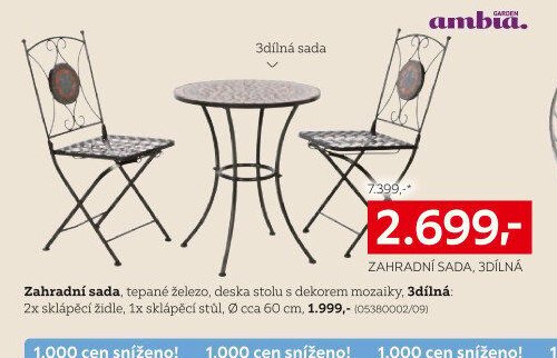 Zahradní sada Ambia
