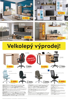 akční leták Kika nábytek 6.1.2025-31.1.2025