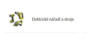Elektrické nářadí a stroje