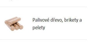 Palivové dřevo, brikety a pelety