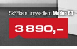 Skříňka s umyvadlem Moduo 60
