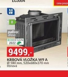KRBOVÁ VLOŽKA W9 A