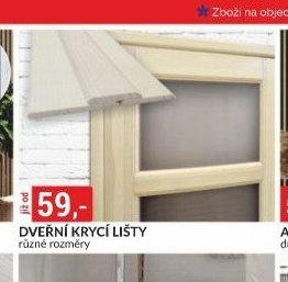 DVEŘNÍ KRYCÍ LIŠTY
