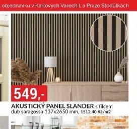 AKUSTICKÝ PANEL SLANDER
