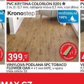 VINYLOVÁ PODLAHA SPC TOBACO FLOWER OAK