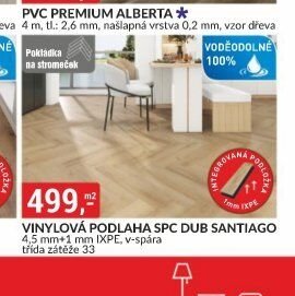 VINYLOVÁ PODLAHA SPC DUB SANTIAGO