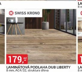LAMINÁTOVÁ PODLAHA DUB LIBERTY