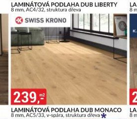 LAMINÁTOVÁ PODLAHA DUB MONACO