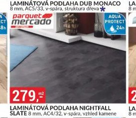 LAMINÁTOVÁ PODLAHA NIGHTFALL SLATE