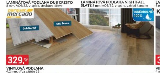 VINYLOVÁ PODLAHA DUB NORDIC / DUB TEXAS