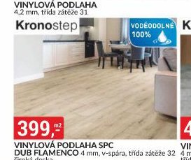 VINYLOVÁ PODLAHA SPC DUB FLAMENCO