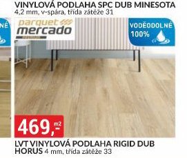 LVT VINYLOVÁ PODLAHA RIGID DUB HORUS
