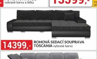 ROHOVÁ SEDACÍ SOUPRAVA TOSCANIA