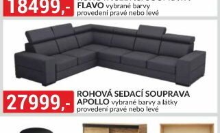 ROHOVÁ SEDACÍ SOUPRAVA APOLLO