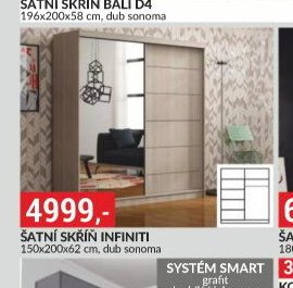 ŠATNÍ SKŘÍŇ INFINITI