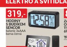 HODINY S BUDÍKEM SENCOR