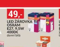 LED ŽÁROVKA OSRAM E27 9,5W 4000K